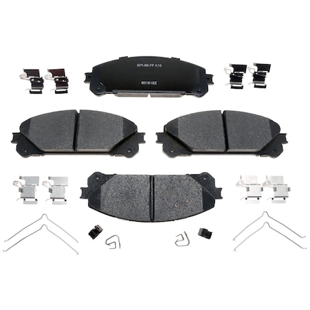 R/M Brakes OE Replacement, Ceramic, Includes Mounting Hardware MGD1324CH